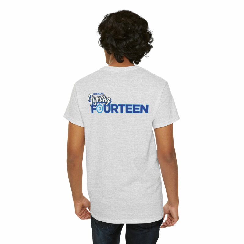 Georgia's Fighting Fourteen Unisex Heavy Cotton Tee - Image 20